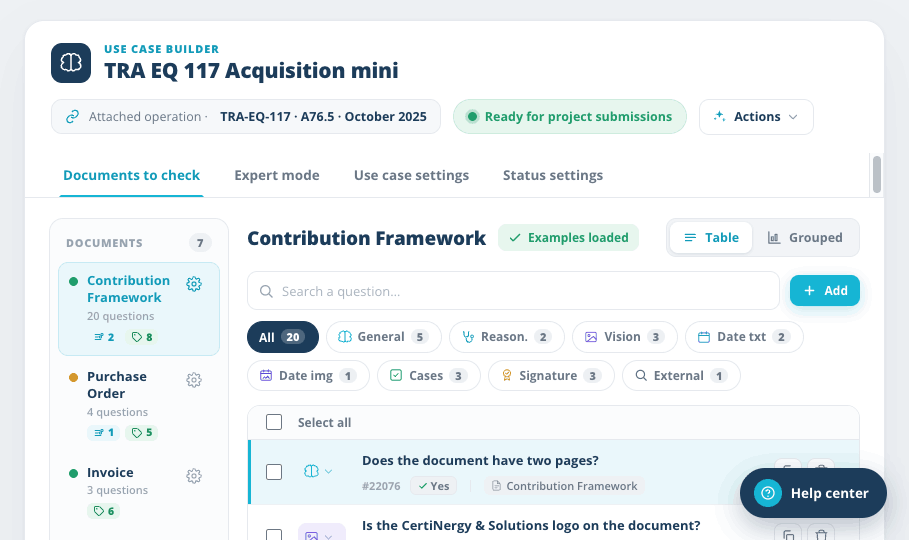 Builder de cas d’usage